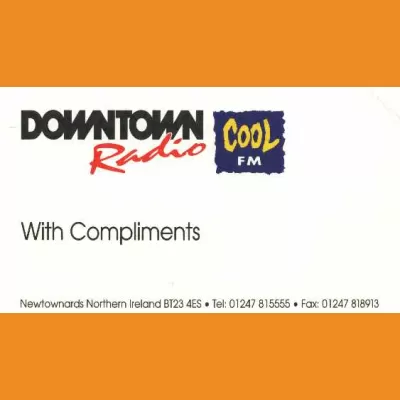 Downtown Radio / Cool FM compliments slip