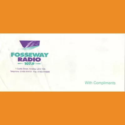 Fosseway Radio compliments slip