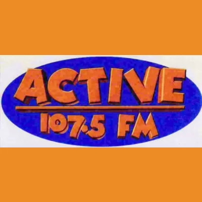 Active 107.5 FM sticker