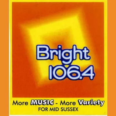 Bright 106.4 sticker