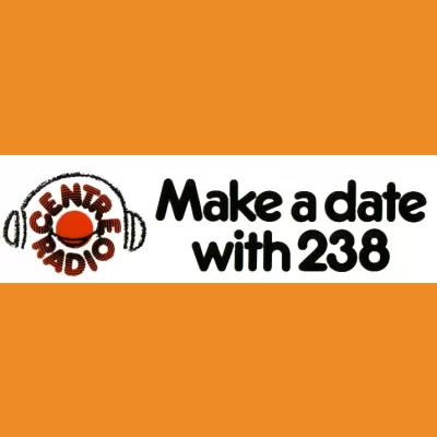 Centre Radio "Make a date with 238" sticker