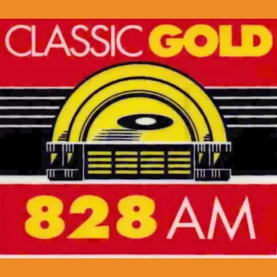 Classic Gold 828AM sticker
