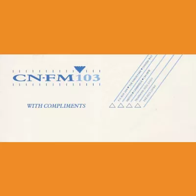 CN-FM 103 compliments slip