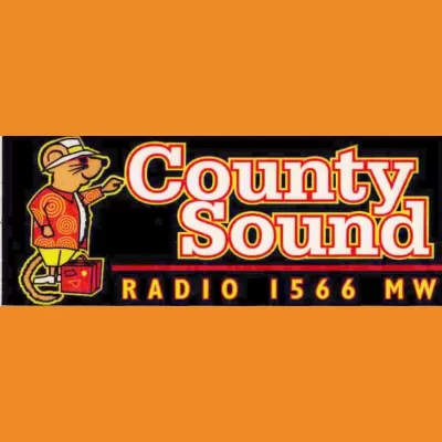 County Sound Radio sticker