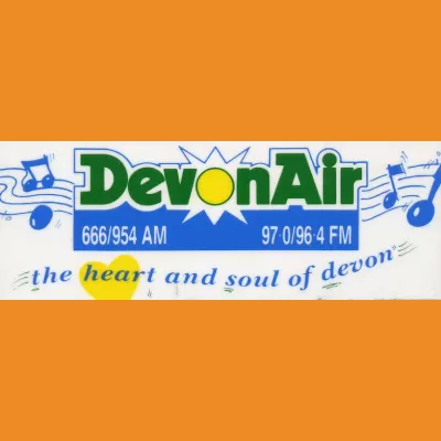 DevonAir "The heart and soul of Devon" window sticker