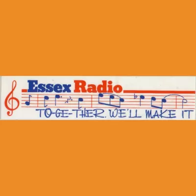 Essex Radio "Together We'll Make It" car sticker
