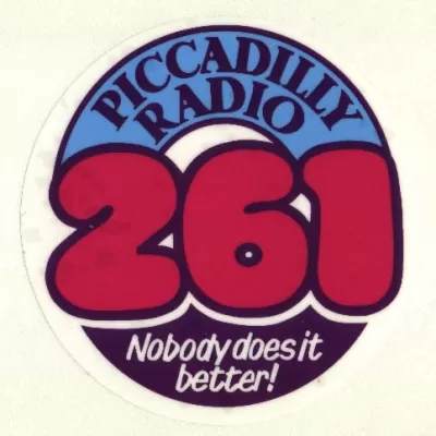 Piccadilly Radio 261 "Nobody does it better" sticker