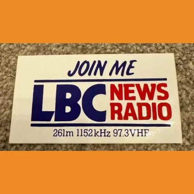 LBC News Radio "Join Me" sticker