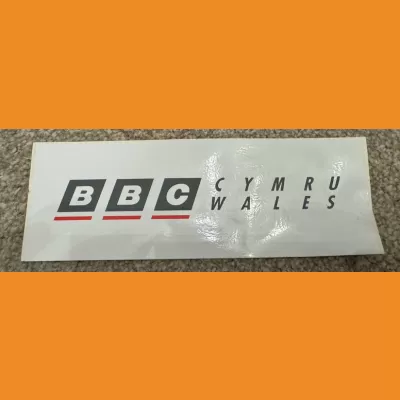 BBC Cymru Wales car sticker
