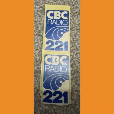 CBC Radio 221 stickers