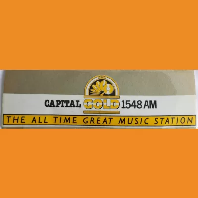 Capital Gold sticker 1989