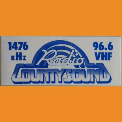 County Sound sticker 1985