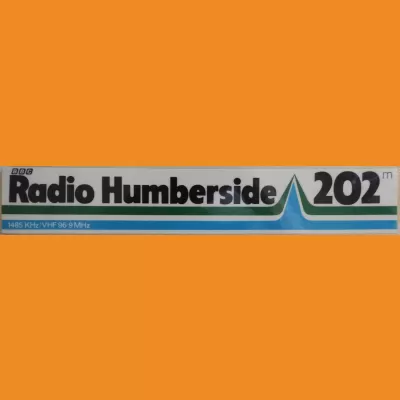 BBC Radio Humberside sticker 1983
