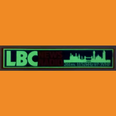 LBC glow in the dark sticker 1987