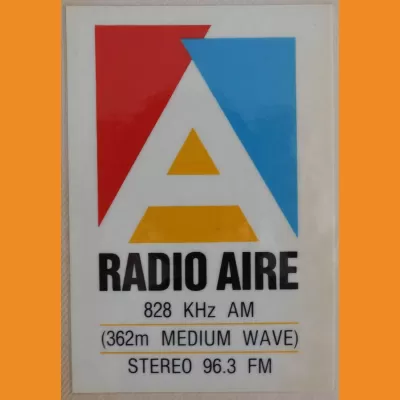 Radio Aire sticker 1989
