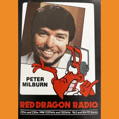 Peter Milburn Red Dragon photocard