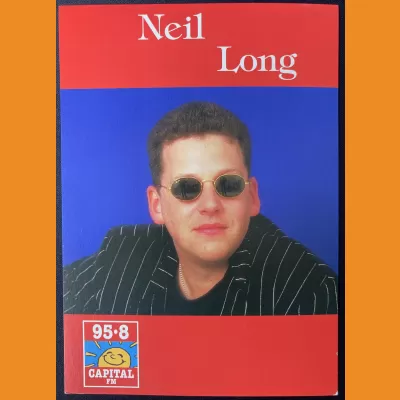 Neil Long Capital FM photocard, late 90s