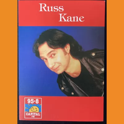 Russ Kane Capital FM photocard, late 90s