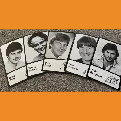 Piccadilly Radio early 80s photocards. Steve Penk, Timmy Mallet & more