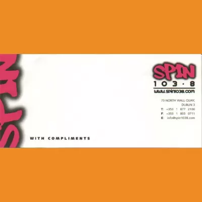 Spin 1038 compliments slip, 2000s