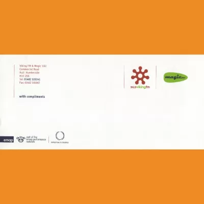 Viking FM / Magic 1161 compliments slip, early 00s