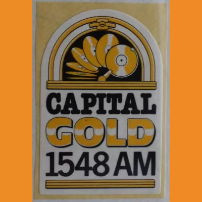 Capital Gold sticker 1989