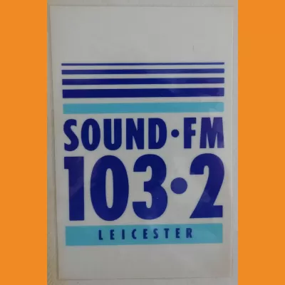 Sound FM sticker 1989