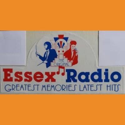 Essex Radio sticker 1989