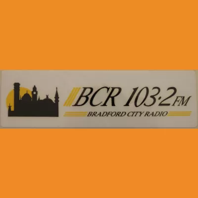 Bradford City Radio sticker 1989