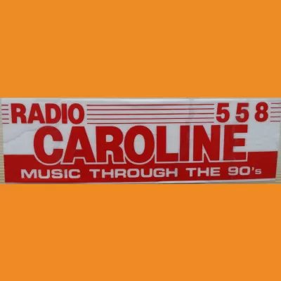 Radio Caroline sticker 1990