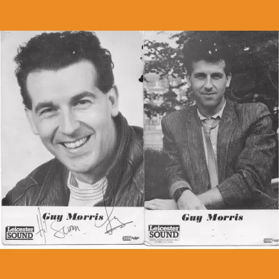 Guy Morris photocards from Leicester Sound