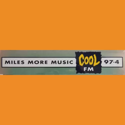 Cool FM sticker 1993