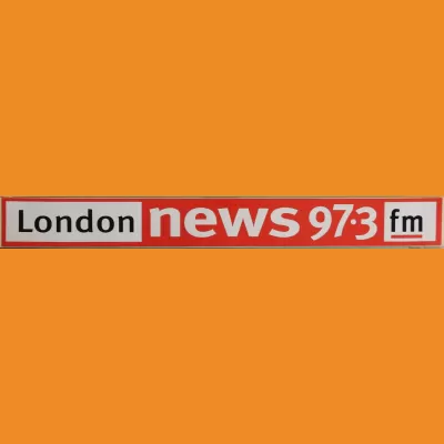 London News 97.3 sticker 1995