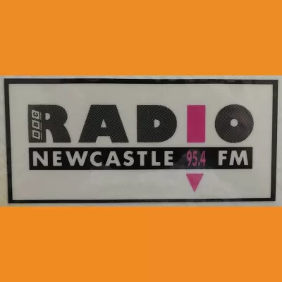 BBC Radio Newcastle sticker (small) 1995