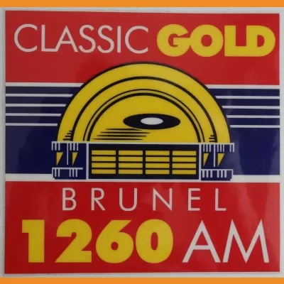 Classic Gold Brunel sticker 1995