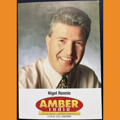 Nigel Rennie Amber Radio photocard