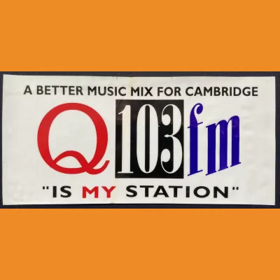 Q103 "...is my station" car sticker - 1995/96