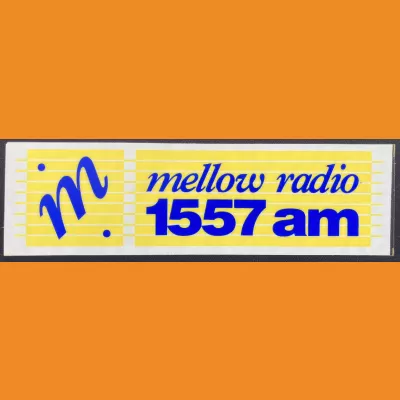 Mellow Radio 1557AM sticker - 1996/97