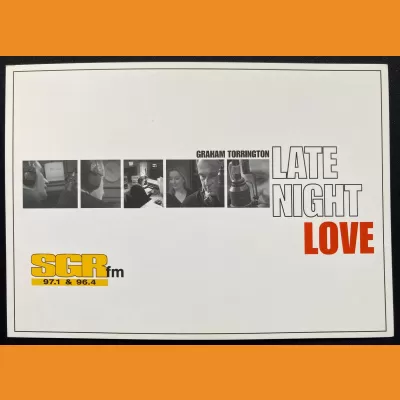 SGR FM Graham Torrington Late Night Love photocard, c. 2000