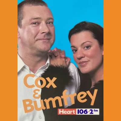 Cox & Bumfrey Heart 106.2 London photocard