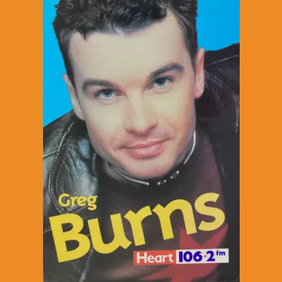 Greg Burns Heart 106.2 London photocard