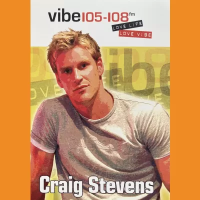 Craig Stevens Vibe FM Photocard, 2000s