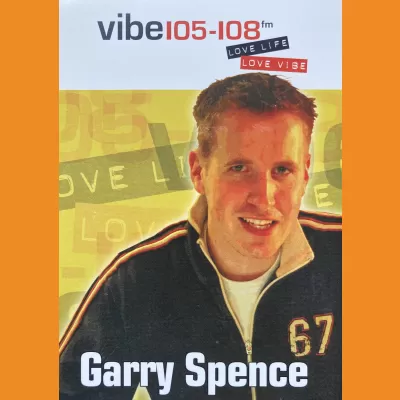 Garry Spence Vibe FM Photocard, 2000s