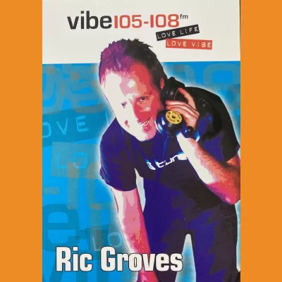 Ric Groves Vibe FM Photocard, 2000s