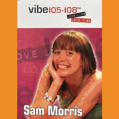 Sam Morris Vibe FM Photocard, 2000s