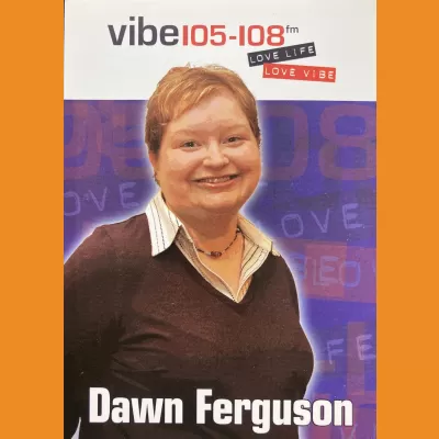 Dawn Ferguson Vibe FM Photocard, 2000s