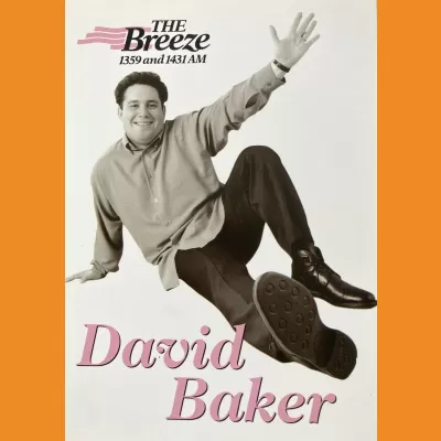 David Baker Breeze AM photocard, 1990s