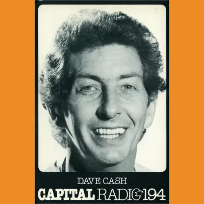 Dave Cash Capital Radio photocard, early 80s