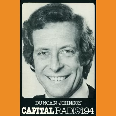 Duncan Johnson Capital Radio photocard, early 80s