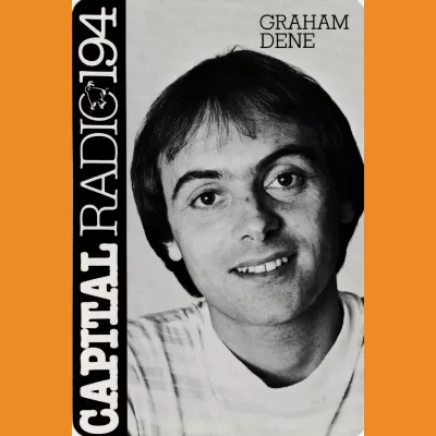 Graham Dene Capital Radio photocard, 1982